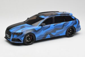 Audi RS6 C7 Avant GMK Син & Черен GT Spirit 1:18 GT799 Смола