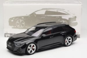 Audi RS6 C8 Avant Black Metallic Minichamps 1:18 155018014 Метал — снимка 6 от 6