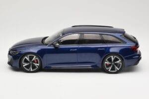 Audi RS6 C8 Avant Blue Metallic Minichamps 1:18 155018011 Метал — снимка 3 от 6