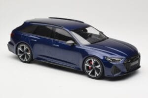 Audi RS6 C8 Avant Blue Metallic Minichamps 1:18 155018011 Метал — снимка 4 от 6