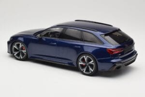 Audi RS6 C8 Avant Blue Metallic Minichamps 1:18 155018011 Метал — снимка 5 от 6