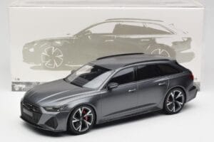 Audi RS6 C8 Avant Matt Grey Minichamps 1:18 155018015 Метал — снимка 6 от 6
