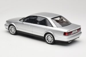 Audi S4 C4 4.2 V8 Crystal Silver Otto 1:18 OT464 Смола — снимка 5 от 6