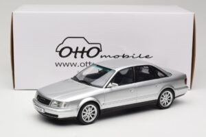 Audi S4 C4 4.2 V8 Crystal Silver Otto 1:18 OT464 Смола — снимка 6 от 6