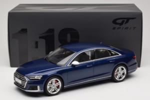 Audi S8 D5 Синьо GT Spirit 1:18 GT313 Смола — снимка 6 от 6