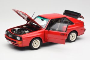 Audi Sport Quattro Червен Дилърско Издание AUTOart 1:18 5030400205 Метал — снимка 2 от 8