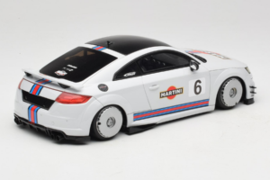 Audi TT ABT RS 8S Martini Сив GT Spirit 1:18 GT152-C1 Смола — снимка 2 от 6