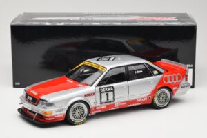 Audi V8 DTM #1 Team AZR F. Biela DTM Champion 1992 Minichamps 1:18 100921001 Метал — снимка 8 от 8