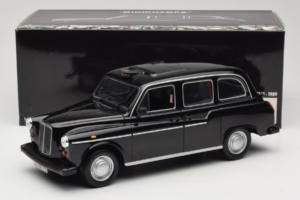 Austin FX4 London Taxi Черен Minichamps 1:18 180136000 Метал — снимка 8 от 8