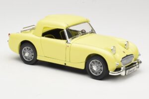 Austin-Healey Sprite Mk1 Жълт Revell 1:18 08835 Метал — снимка 6 от 8