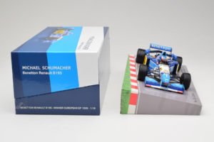 Benetton B195 Renault #1 M. Schumacher European GP Winner F1 World Champion 1995 Minichamps 1:18 513953201 Метал — снимка 6 от 7
