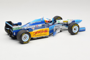 Benetton B195 Renault #1 M. Schumacher Benetton Formula French Grand Prix Winner 1995 Minichamps 1:18 100950001 Метал — снимка 2 от 7