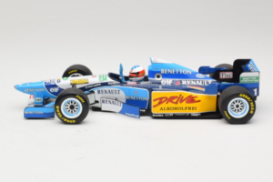 Benetton B195 Renault #1 M. Schumacher Benetton Formula French Grand Prix Winner 1995 Minichamps 1:18 100950001 Метал — снимка 3 от 7