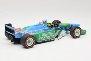 Benetton Ford B194 #5 M. Schumacher Demonstration Run Belgian GP 2017 Minichamps 1:18 510941705 Метал — снимка 2 от 6