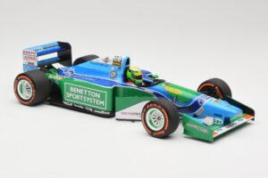 Benetton Ford B194 #5 M. Schumacher Demonstration Run Belgian GP 2017 Minichamps 1:18 510941705 Метал — снимка 4 от 6