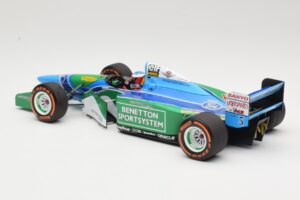Benetton Ford B194 #5 M. Schumacher Demonstration Run Belgian GP 2017 Minichamps 1:18 510941705 Метал — снимка 5 от 6
