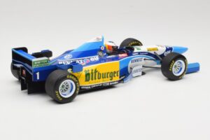 Benetton Renault B195 #1 M. Schumacher Winner Belgian GP 1995 Minichamps 1:18 510952901 Метал — снимка 2 от 6