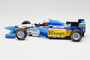 Benetton Renault B195 #1 M. Schumacher Winner Belgian GP 1995 Minichamps 1:18 510952901 Метал — снимка 3 от 6