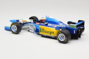 Benetton Renault B195 #1 M. Schumacher Winner Belgian GP 1995 Minichamps 1:18 510952901 Метал — снимка 5 от 6