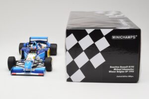Benetton Renault B195 #1 M. Schumacher Winner Belgian GP 1995 Minichamps 1:18 510952901 Метал — снимка 6 от 6