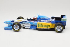 Benetton Renault B195 #1 M. Schumacher Winner German GP 1995 Minichamps 1:18 510952701 Метал — снимка 3 от 6