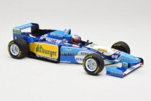 Benetton Renault B195 #1 M. Schumacher Winner German GP 1995 Minichamps 1:18 510952701 Метал — снимка 4 от 6