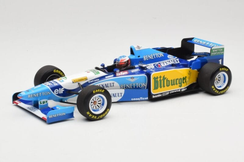 Benetton Renault B195 #1 M. Schumacher Winner German GP 1995 Minichamps 1:18 510952701 Метал