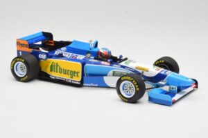 Benetton Renault B195 #1 M. Schumacher Winner Monaco GP 1995 Minichamps 1:18 510952301 Метал — снимка 4 от 6
