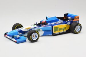 Benetton Renault B195 #1 M. Schumacher Winner Monaco GP 1995 Minichamps 1:18 510952301 Метал