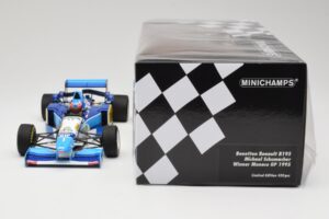 Benetton Renault B195 #1 M. Schumacher Winner Monaco GP 1995 Minichamps 1:18 510952301 Метал — снимка 6 от 6