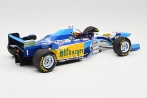 Benetton Renault B195 #1 M. Schumacher Winner Pacific GP F1 World Champion 1995 Minichamps 1:18 510953301 Метал — снимка 2 от 6