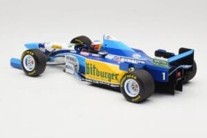 Benetton Renault B195 #1 M. Schumacher Winner Pacific GP F1 World Champion 1995 Minichamps 1:18 510953301 Метал — снимка 5 от 6