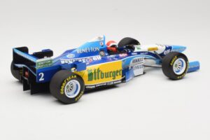 Benetton Renault B195 #2 J. Herbert Winner British GP 1995 Minichamps 1:18 110950802 Метал — снимка 2 от 6