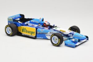 Benetton Renault B195 #2 J. Herbert Winner British GP 1995 Minichamps 1:18 110950802 Метал — снимка 4 от 6