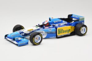 Benetton Renault B195 #2 J. Herbert Winner British GP 1995 Minichamps 1:18 110950802 Метал
