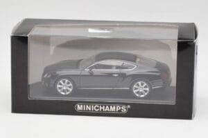 Bentley Continental GT Beluga Черен Minichamps 1:43 436139980 Метал — снимка 4 от 4
