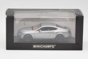 Bentley Continental GT Сив С Черни Джанти Minichamps 1:43 BENTLEY001 Метал — снимка 4 от 4