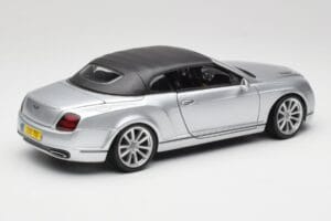 Bentley Continental Supersports Кабриолет 1-во Поколение Сребрист Bburago 1:18 18-11037S Метал — снимка 3 от 8