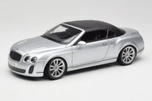 Bentley Continental Supersports Кабриолет 1-во Поколение Сребрист Bburago 1:18 18-11037S Метал