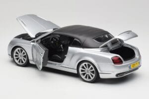 Bentley Continental Supersports Кабриолет 1-во Поколение Сребрист Bburago 1:18 18-11037S Метал — снимка 5 от 8