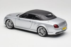 Bentley Continental Supersports Кабриолет 1-во Поколение Сребрист Bburago 1:18 18-11037S Метал — снимка 7 от 8