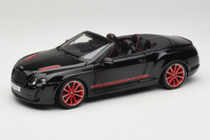Bentley Continental Supersports ISR Кабриолет Черен С Червени Джанти Bburago 1:18 18-11035 Метал