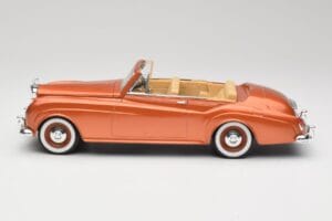 Bentley Type S2 Mulliner Кабриолет Tudor Оранжев Металик Solido 1:18 8007 Метал — снимка 4 от 8