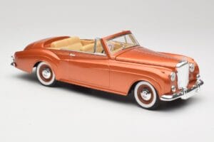 Bentley Type S2 Mulliner Кабриолет Tudor Оранжев Металик Solido 1:18 8007 Метал — снимка 6 от 8