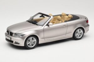 BMW 1 Series E88 Кабриолет Mineral Silver Metallic Kyosho 1:18 80430427020 Метал