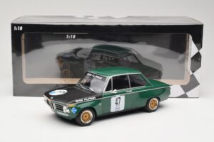 BMW 1600-2 BMW Alpina #47 P. Meyer Internationales ADAC Eifelrennen Nurburgring 1971 Minichamps 1:18 155712647 Метал — снимка 6 от 6