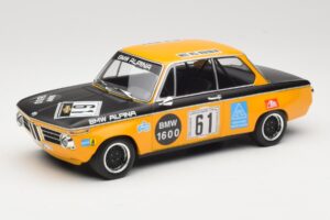 BMW 1600-2 BMW Alpina #61 R. Herzog / N. Lauda DNF 6 Hours Nurburgring 1970 Minichamps 1:18 155702661 Метал