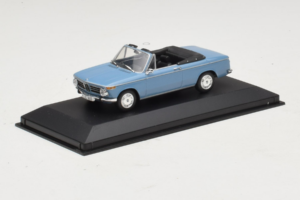 BMW 1600 Кабриолет Синьо Minichamps 1:43 80420396188 Метал — снимка 2 от 4