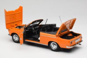 BMW 1600 Кабриолет Оранжев Minichamps 1:18 100021030-O Метал — снимка 5 от 8