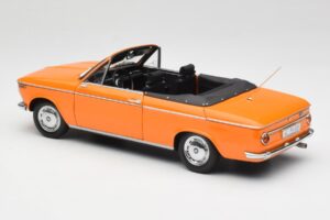 BMW 1600 Кабриолет Оранжев Minichamps 1:18 100021030-O Метал — снимка 7 от 8